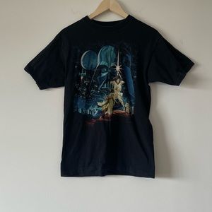 Star Wars Darth Vader Luke Princess Leia t-shirt. Medium